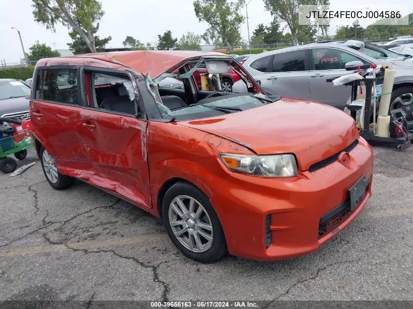 2012 Scion Xb Release Series 9.0 VIN: JTLZE4FE0CJ004586 Lot: 39656163