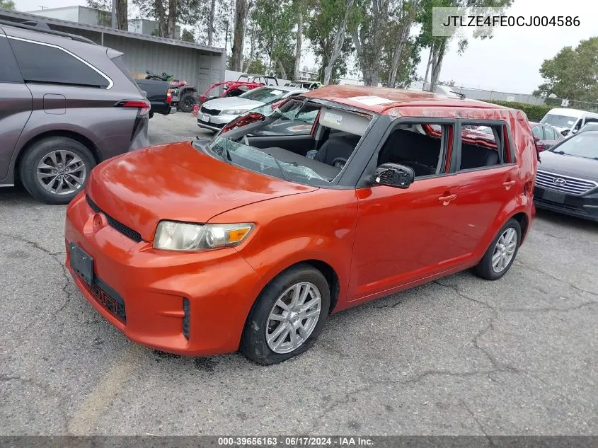 2012 Scion Xb Release Series 9.0 VIN: JTLZE4FE0CJ004586 Lot: 39656163