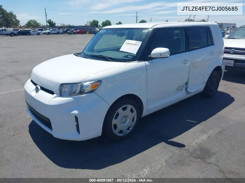 2012 Scion Xb VIN: JTLZE4FE7CJ005685 Lot: 40091957