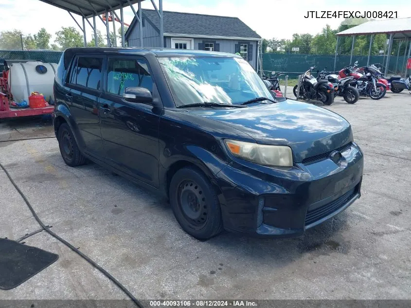 2012 Scion Xb VIN: JTLZE4FEXCJ008421 Lot: 40093106