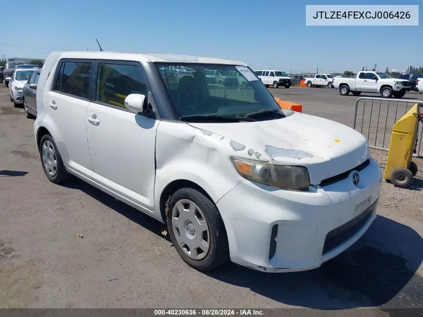 2012 Scion Xb VIN: JTLZE4FEXCJ006426 Lot: 40230636