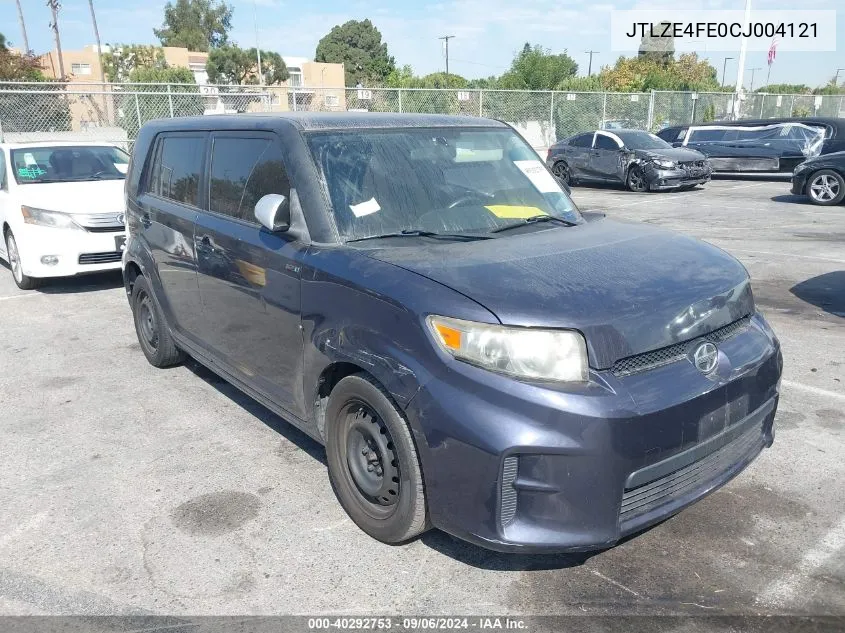 2012 Scion Xb VIN: JTLZE4FE0CJ004121 Lot: 40292753