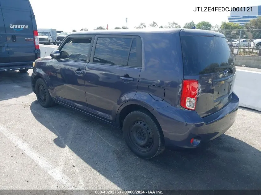 2012 Scion Xb VIN: JTLZE4FE0CJ004121 Lot: 40292753