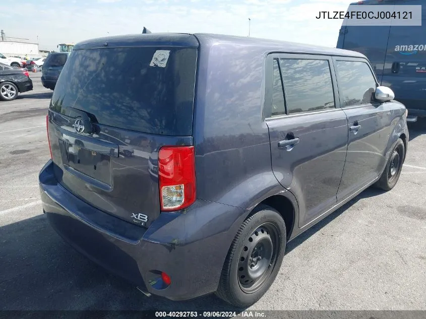 2012 Scion Xb VIN: JTLZE4FE0CJ004121 Lot: 40292753