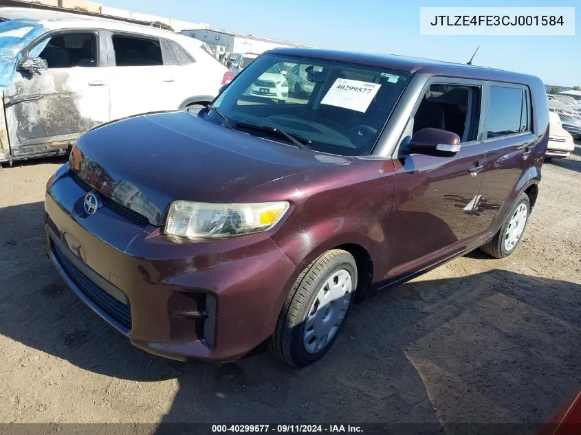 JTLZE4FE3CJ001584 2012 Scion Xb