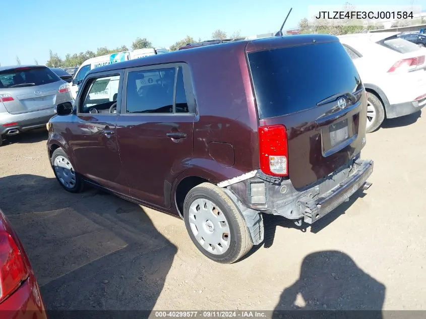 JTLZE4FE3CJ001584 2012 Scion Xb