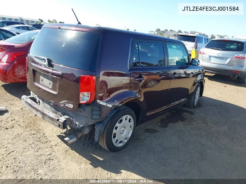 JTLZE4FE3CJ001584 2012 Scion Xb