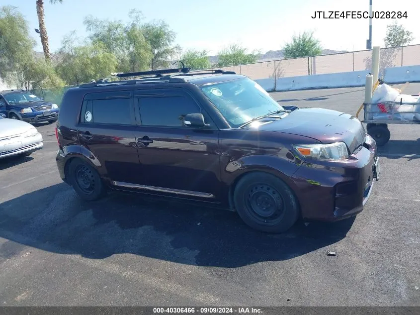 JTLZE4FE5CJ028284 2012 Scion Xb