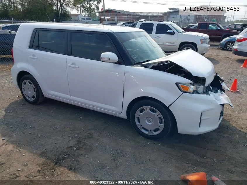 JTLZE4FE7CJ018453 2012 Scion Xb