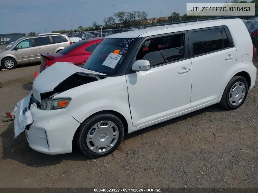 2012 Scion Xb VIN: JTLZE4FE7CJ018453 Lot: 40323322