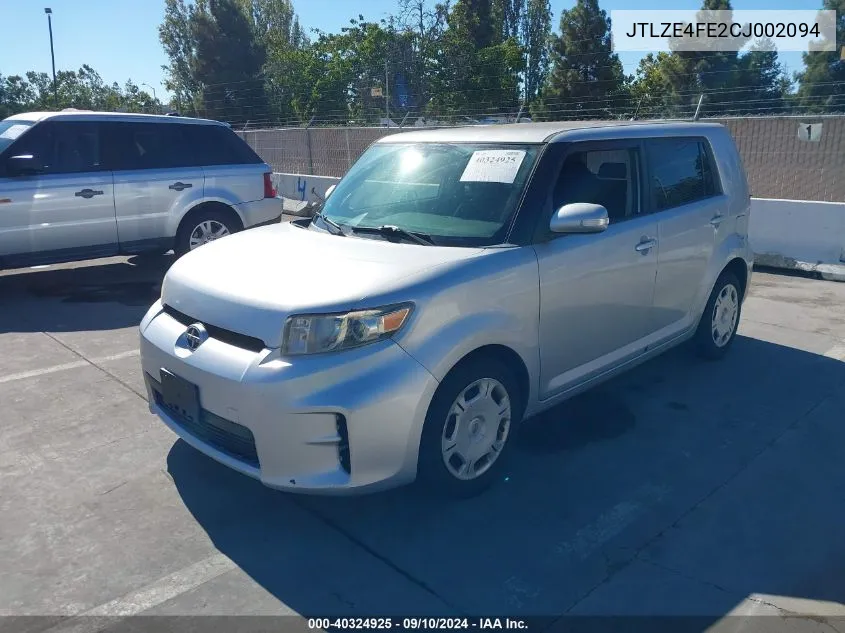 2012 Scion Xb VIN: JTLZE4FE2CJ002094 Lot: 40324925