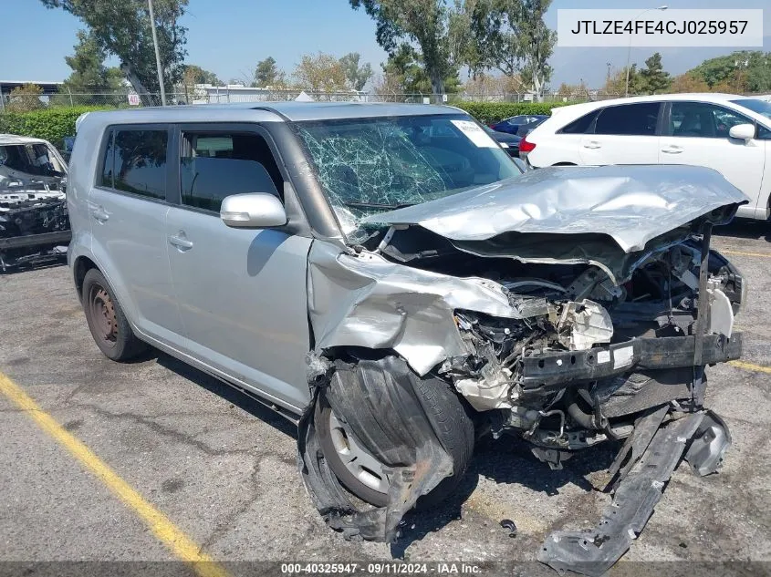 2012 Scion Xb VIN: JTLZE4FE4CJ025957 Lot: 40325947