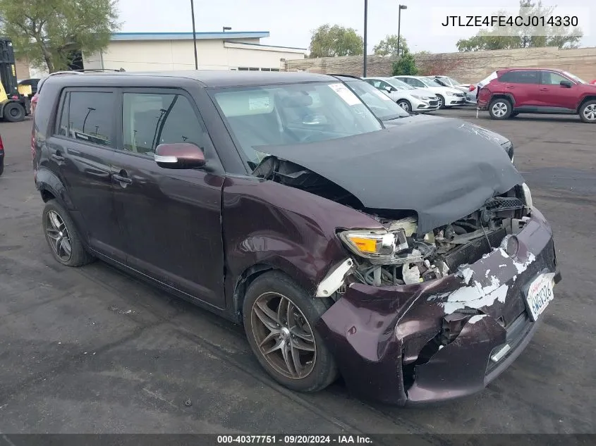 2012 Scion Xb VIN: JTLZE4FE4CJ014330 Lot: 40377751