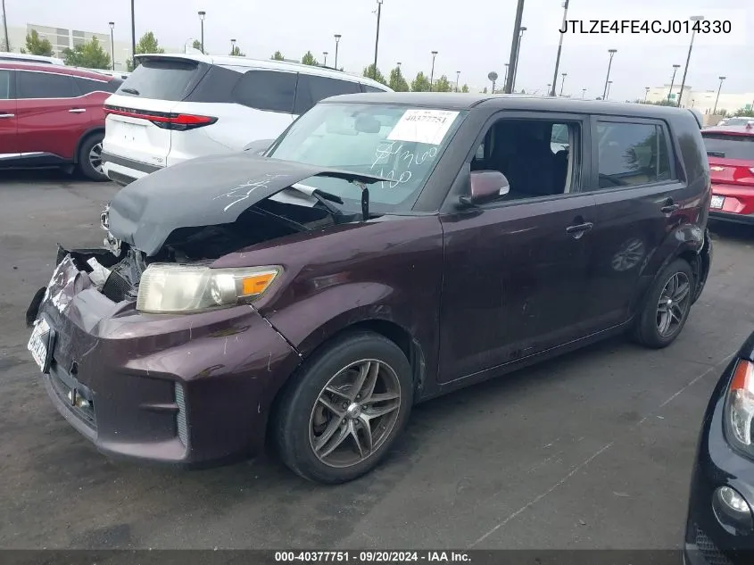 2012 Scion Xb VIN: JTLZE4FE4CJ014330 Lot: 40377751