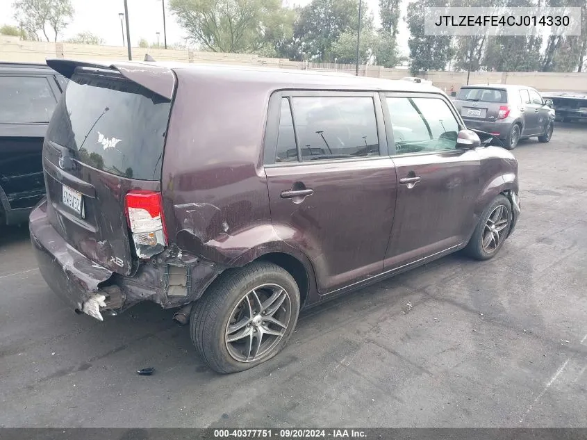 2012 Scion Xb VIN: JTLZE4FE4CJ014330 Lot: 40377751