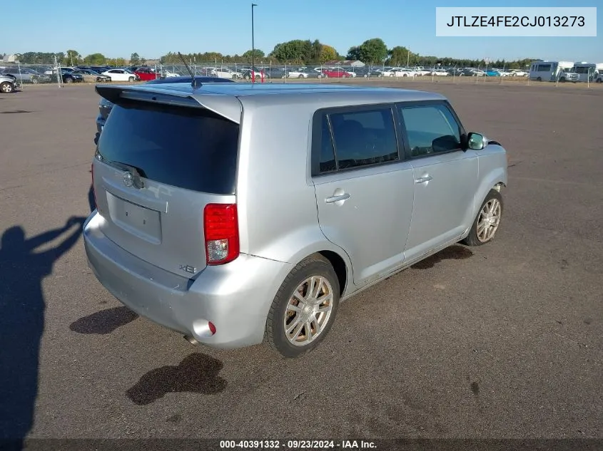 2012 Scion Xb VIN: JTLZE4FE2CJ013273 Lot: 40391332