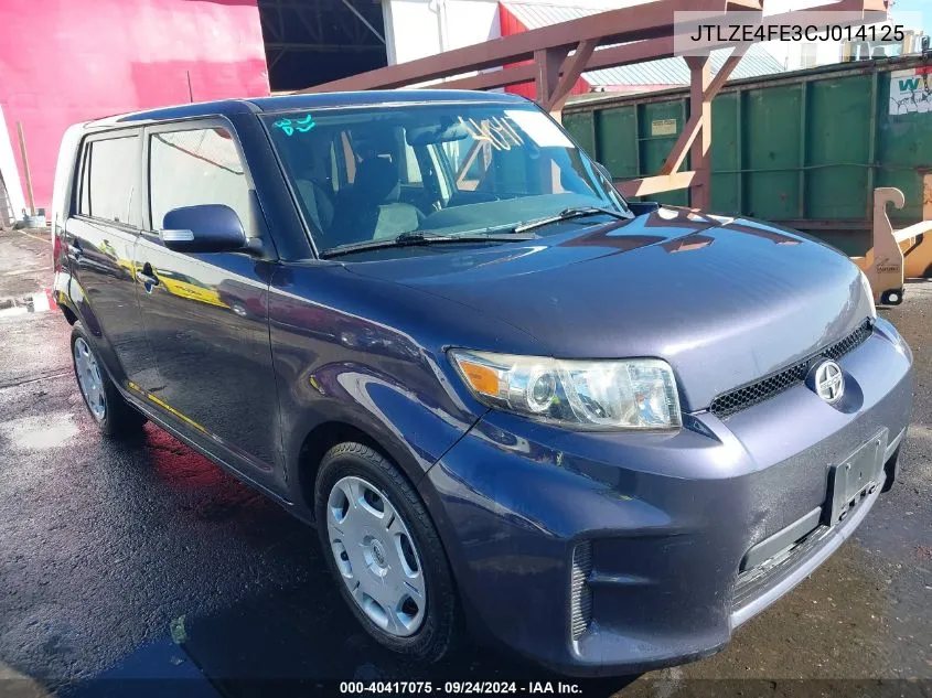 JTLZE4FE3CJ014125 2012 Scion Xb