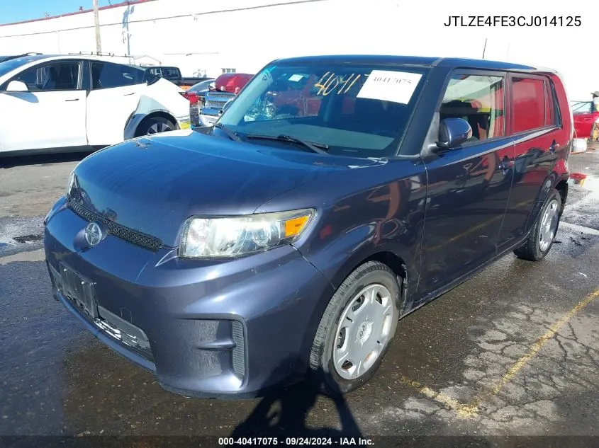 JTLZE4FE3CJ014125 2012 Scion Xb