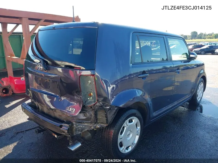 JTLZE4FE3CJ014125 2012 Scion Xb