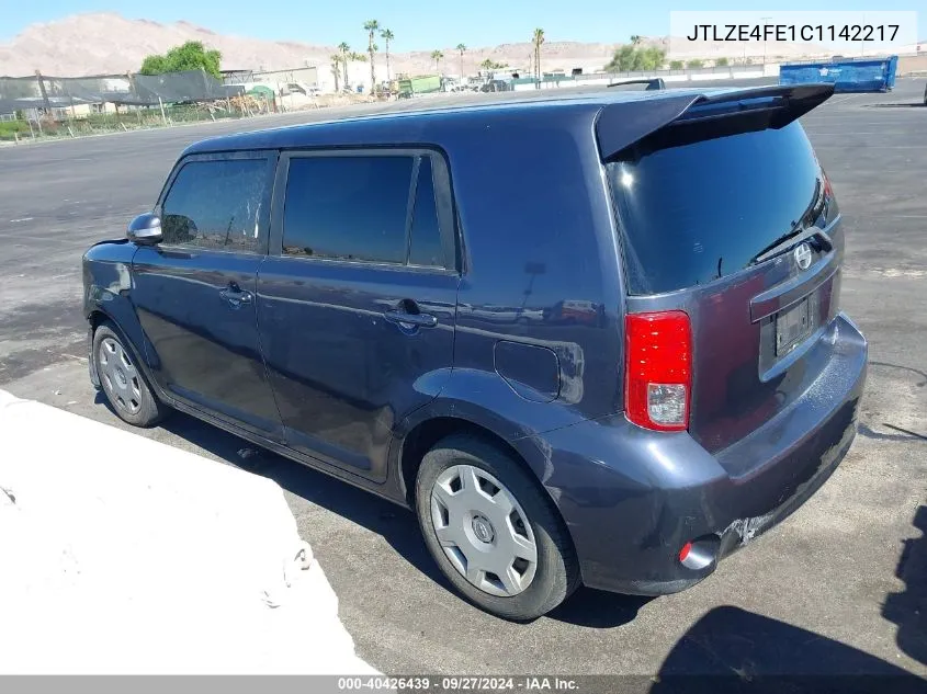 2012 Scion Xb VIN: JTLZE4FE1C1142217 Lot: 40426439