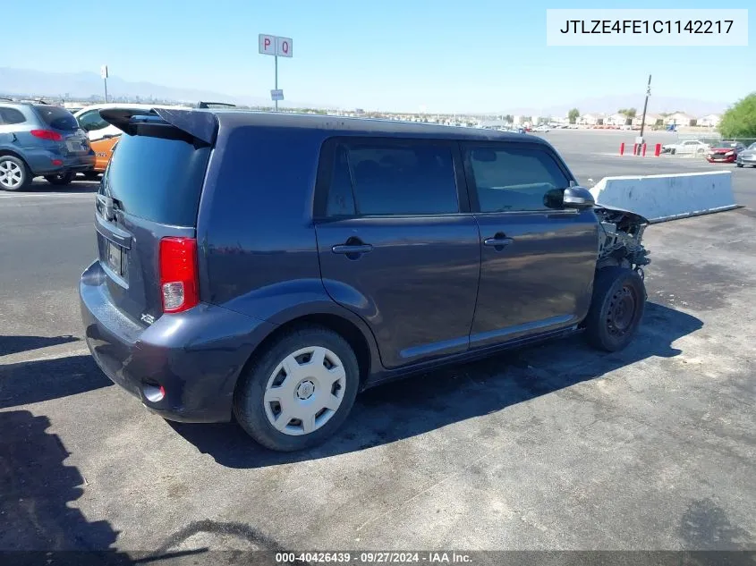 2012 Scion Xb VIN: JTLZE4FE1C1142217 Lot: 40426439