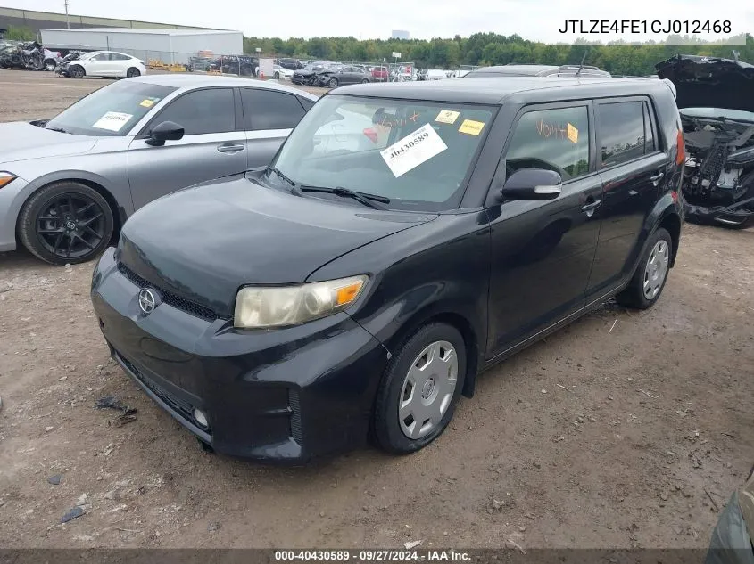 2012 Scion Xb VIN: JTLZE4FE1CJ012468 Lot: 40430589