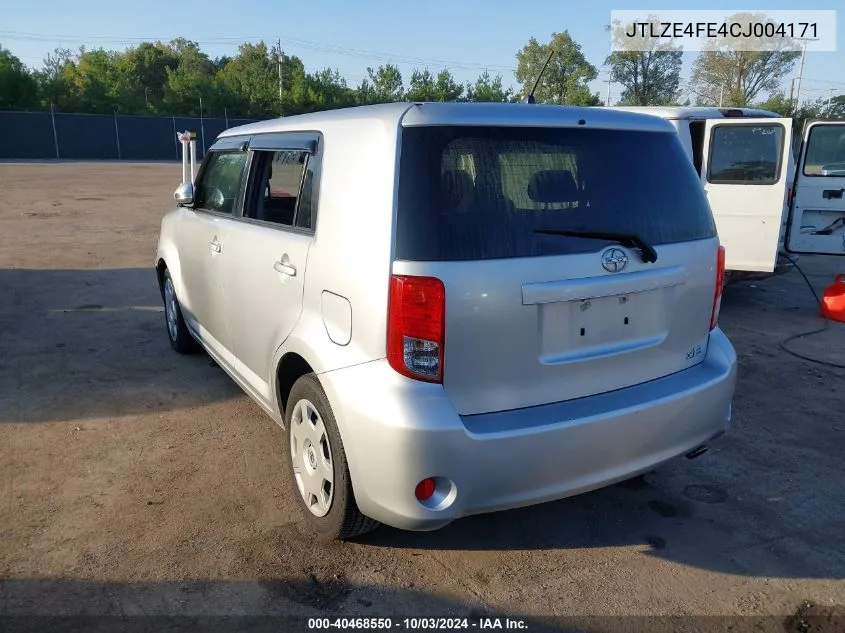 2012 Scion Xb VIN: JTLZE4FE4CJ004171 Lot: 40468550