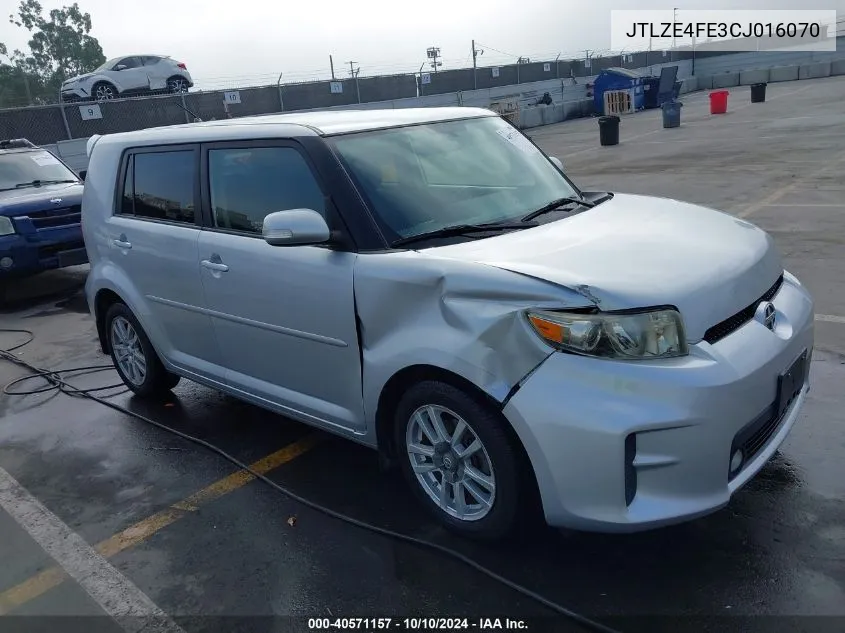 2012 Scion Xb VIN: JTLZE4FE3CJ016070 Lot: 40571157