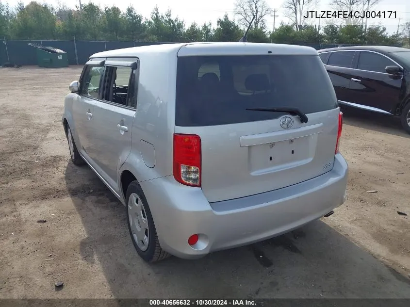 2012 Scion Xb VIN: JTLZE4FE4CJ004171 Lot: 40656632