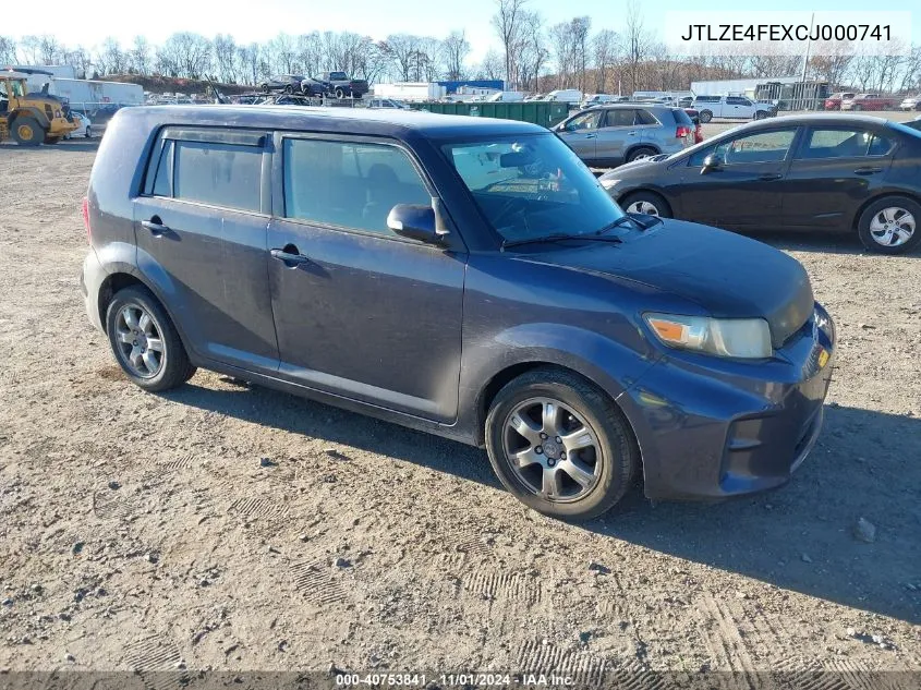 2012 Scion Xb VIN: JTLZE4FEXCJ000741 Lot: 40753841