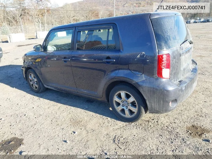 2012 Scion Xb VIN: JTLZE4FEXCJ000741 Lot: 40753841