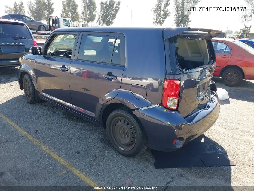 2012 Scion Xb VIN: JTLZE4FE7CJ016878 Lot: 40756271