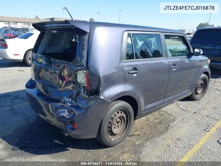 2012 Scion Xb VIN: JTLZE4FE7CJ016878 Lot: 40756271