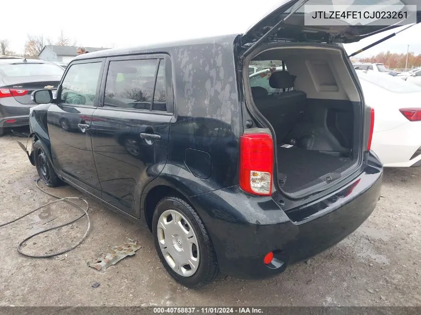 2012 Scion Xb VIN: JTLZE4FE1CJ023261 Lot: 40758837