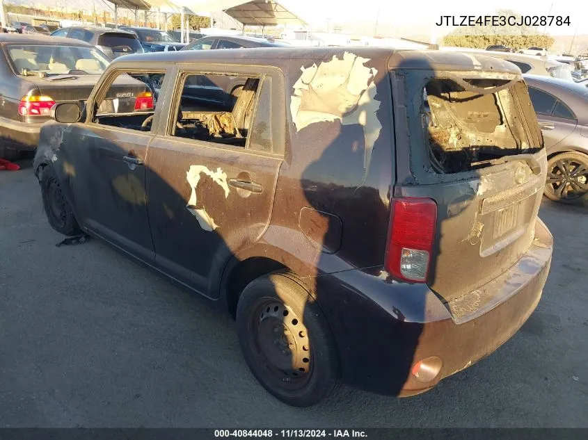 JTLZE4FE3CJ028784 2012 Scion Xb