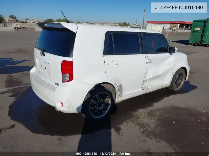 JTLZE4FE0CJ016480 2012 Scion Xb