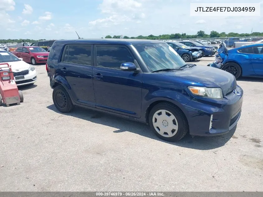 JTLZE4FE7DJ034959 2013 Scion Xb