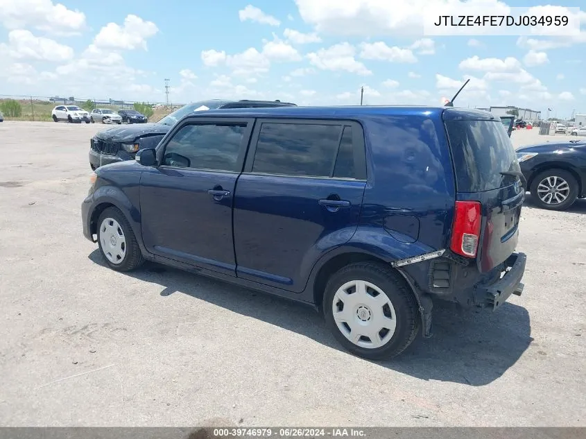 JTLZE4FE7DJ034959 2013 Scion Xb