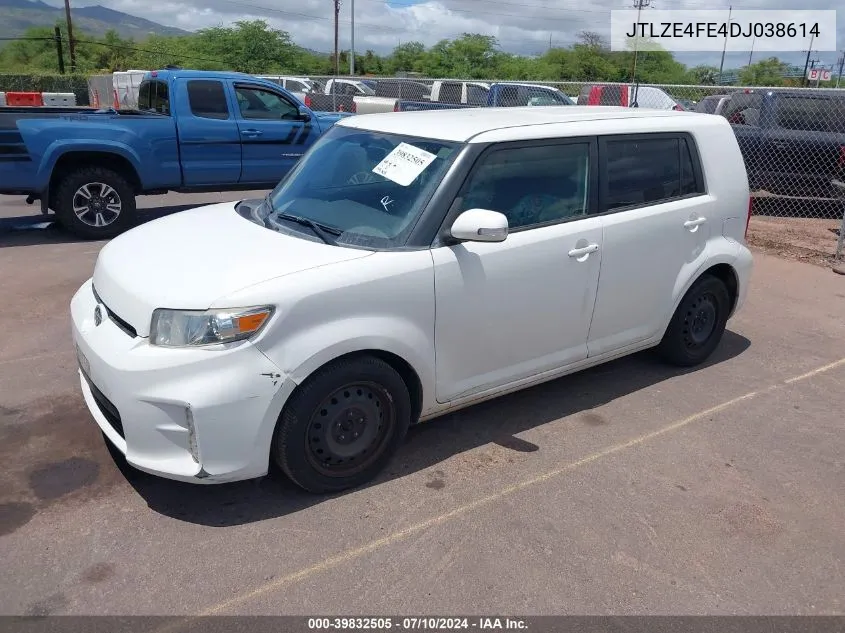 2013 Scion Xb 10 Series VIN: JTLZE4FE4DJ038614 Lot: 39832505