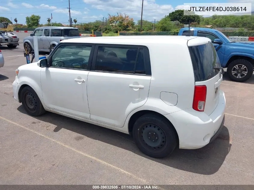 2013 Scion Xb 10 Series VIN: JTLZE4FE4DJ038614 Lot: 39832505