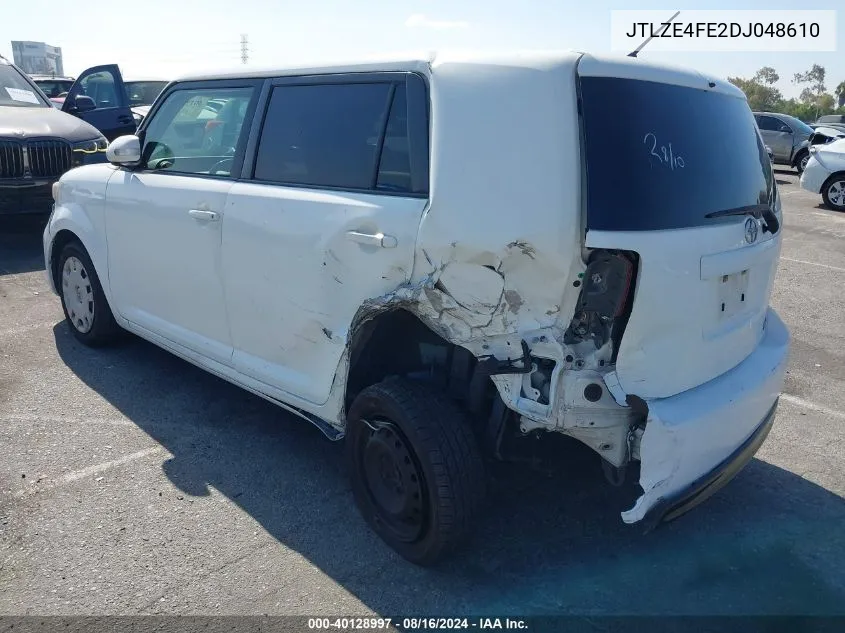 JTLZE4FE2DJ048610 2013 Scion Xb