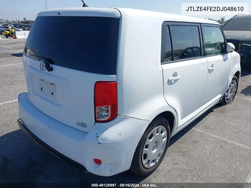 JTLZE4FE2DJ048610 2013 Scion Xb