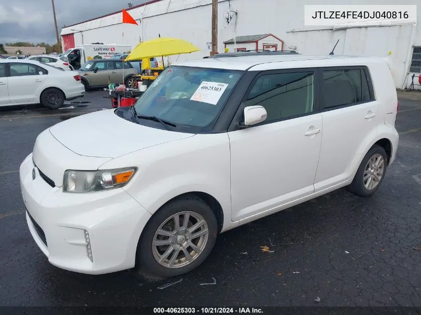 2013 Scion Xb VIN: JTLZE4FE4DJ040816 Lot: 40625303