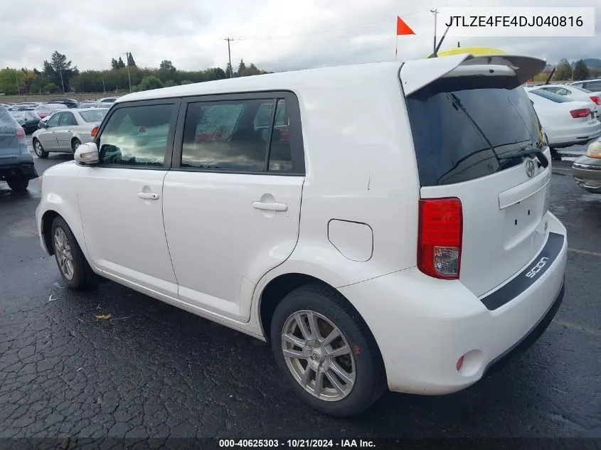 2013 Scion Xb VIN: JTLZE4FE4DJ040816 Lot: 40625303