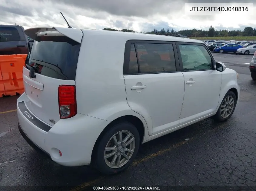 JTLZE4FE4DJ040816 2013 Scion Xb