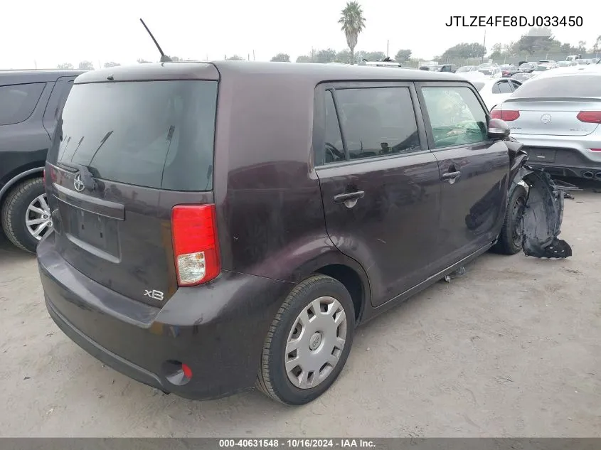 2013 Scion Xb VIN: JTLZE4FE8DJ033450 Lot: 40631548