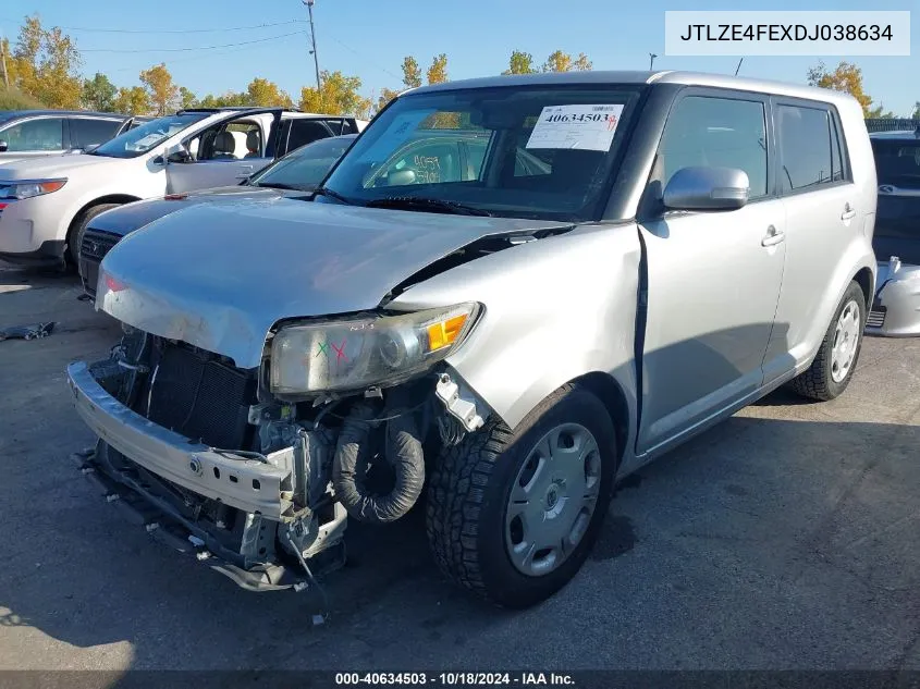 2013 Scion Xb VIN: JTLZE4FEXDJ038634 Lot: 40634503