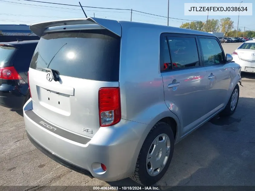 2013 Scion Xb VIN: JTLZE4FEXDJ038634 Lot: 40634503