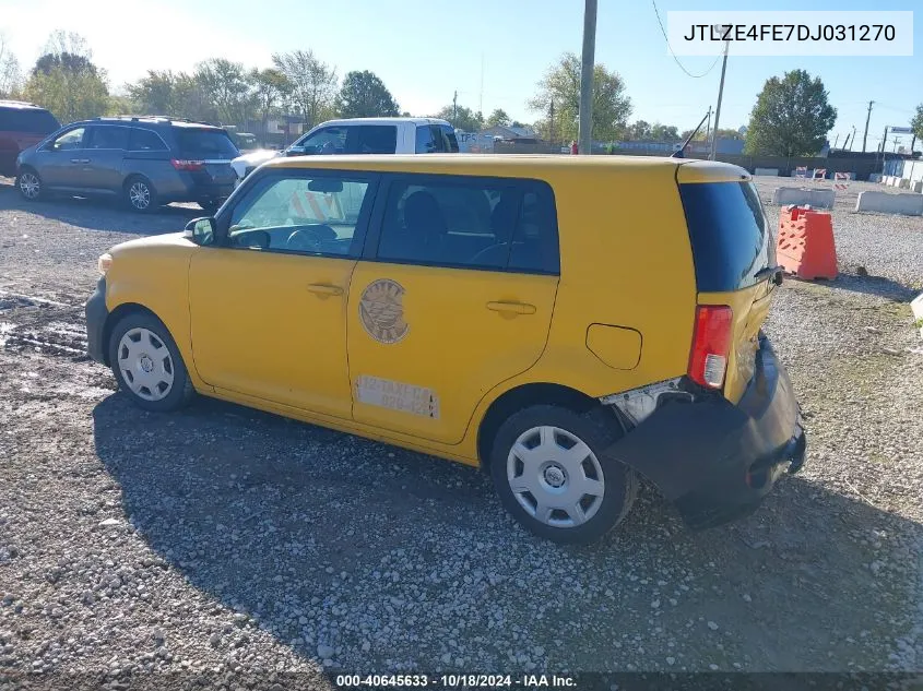 JTLZE4FE7DJ031270 2013 Scion Xb