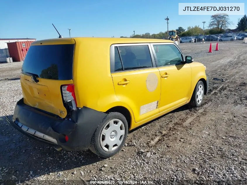 JTLZE4FE7DJ031270 2013 Scion Xb